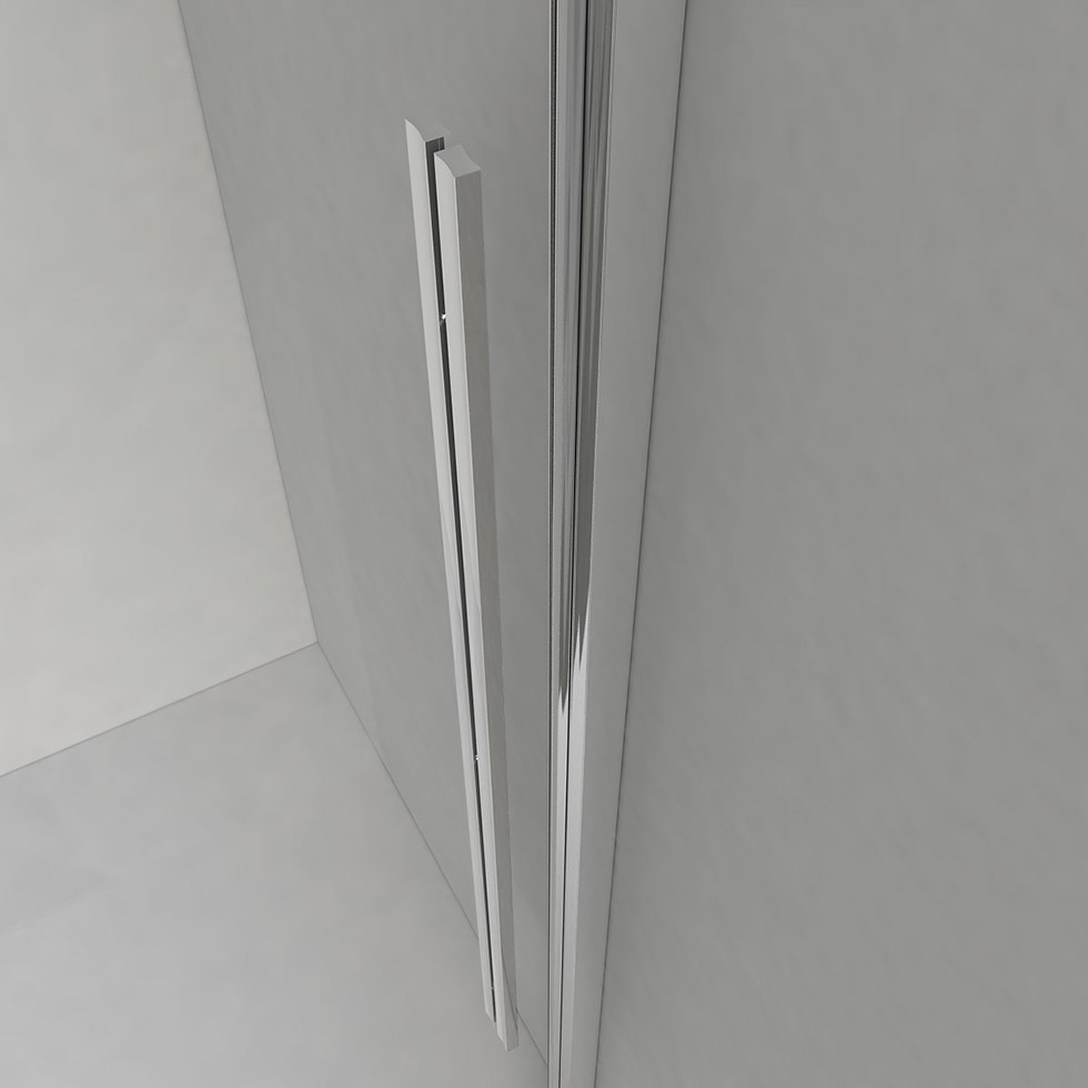 картинка Душевая дверь Vincea Lugano VDS-1L120CGB-1 120см. черная