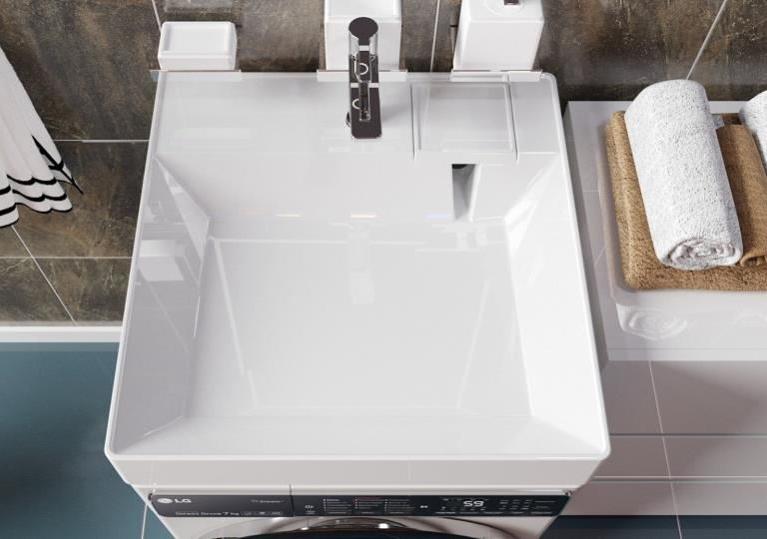 Раковина Andrea Cometa 60*50 с сифоном