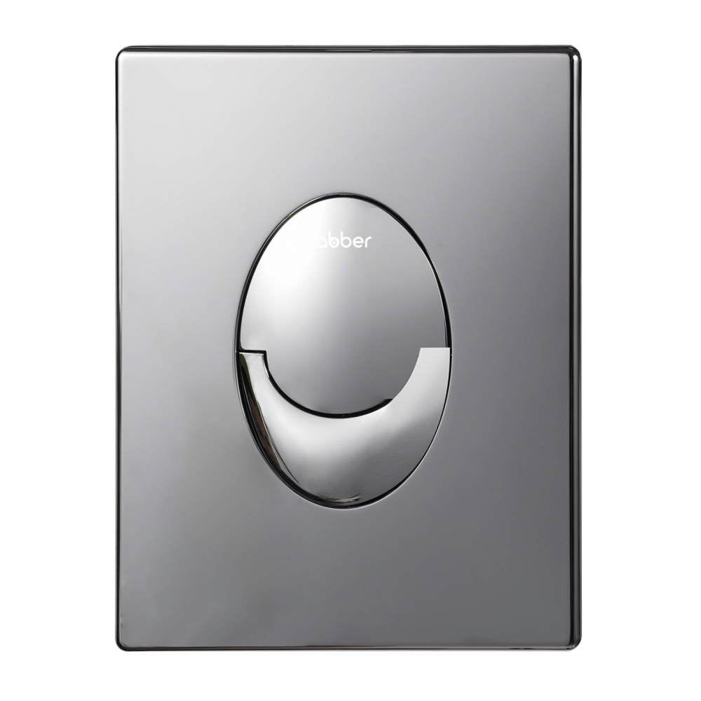 Кнопка смыва ABBER AC0125 пневматическая, хром глянцевый