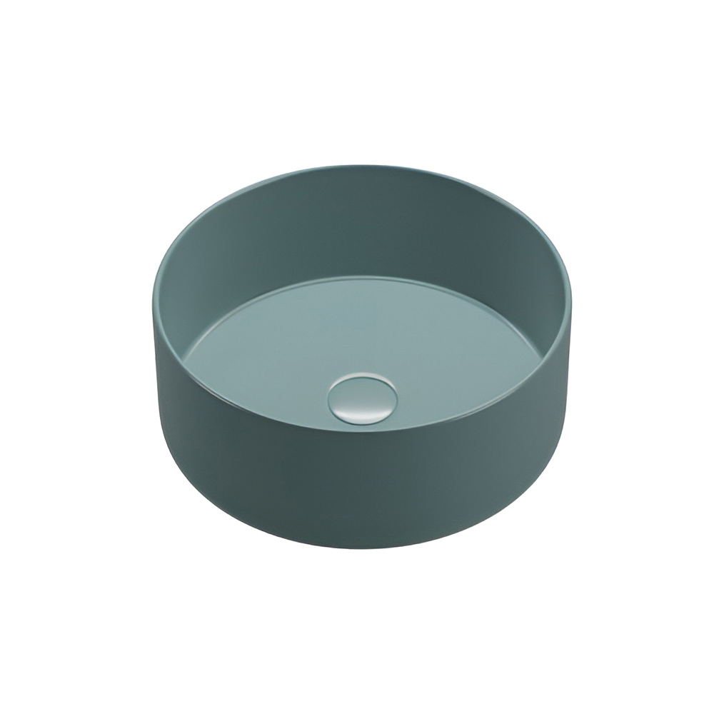 Раковина AVS Лилиан 36x36 зеленая матовая