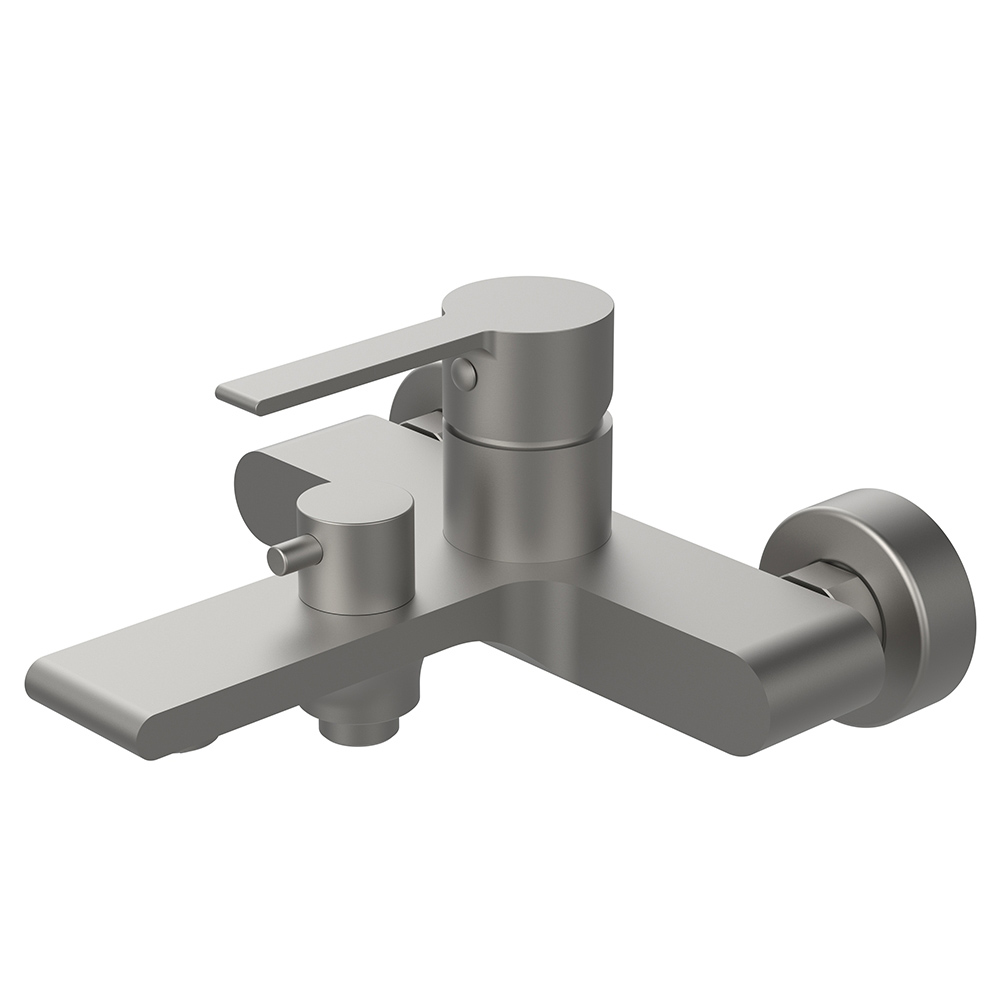 картинка Смеситель для ванны и душа AVS Elegant брашированный никель