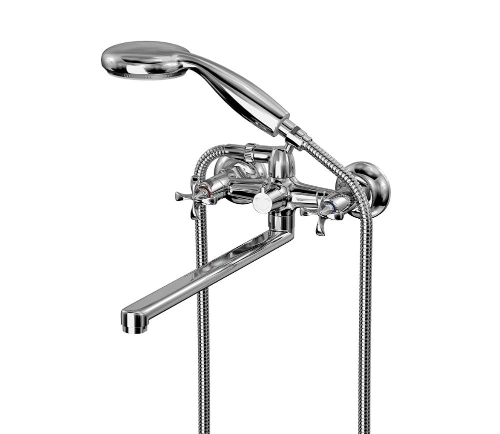 картинка Cмеситель для ванны Lemark Flora LM0152C универсальный