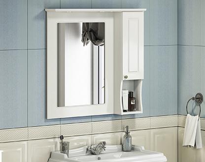 Фото Зеркало-шкаф для ванны Comforty Палермо 80 