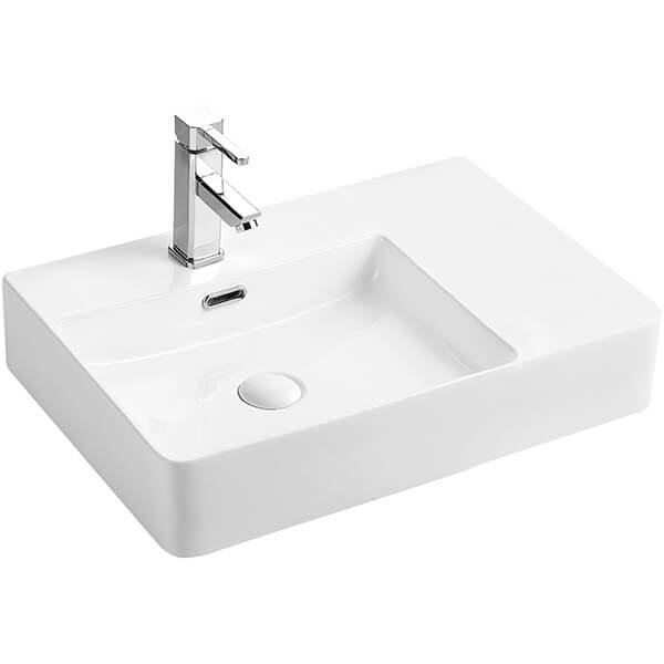 Раковина AVS AVS-82223-L 60,5х43 белая