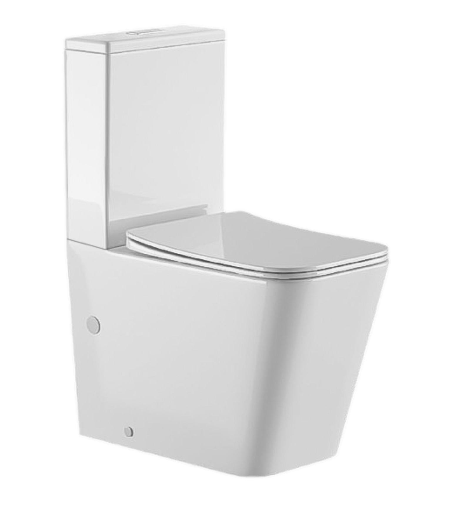 картинка Унитаз Sole CUBE напольный безободковый