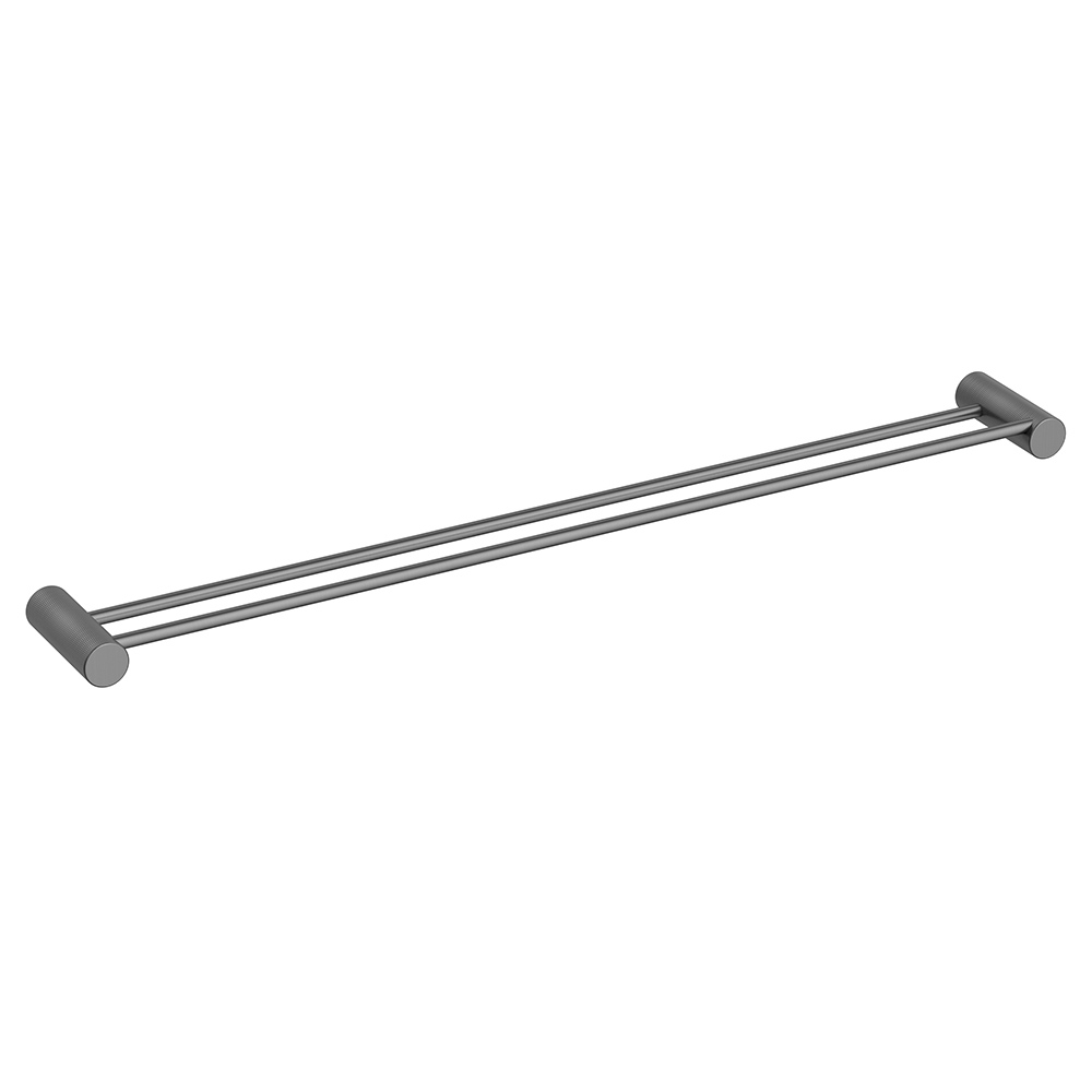 картинка Полотенцедержатель AVS Seeme, 60 см, оружейная сталь, двойной