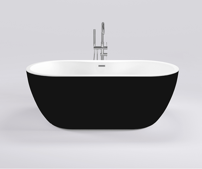 Фото Акриловая ванна Black & White SB111 Black 180x75