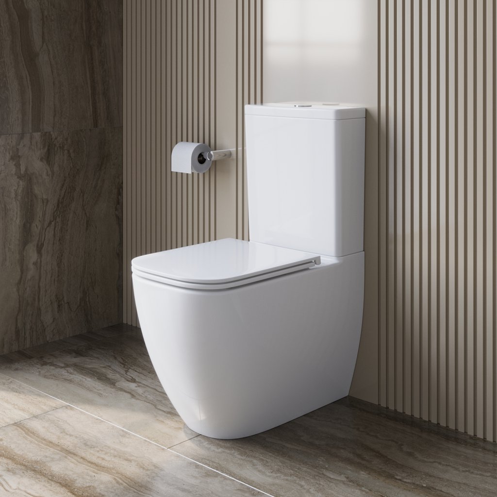 Унитаз Belbagno LUCE-TOR напольный, с крышкой