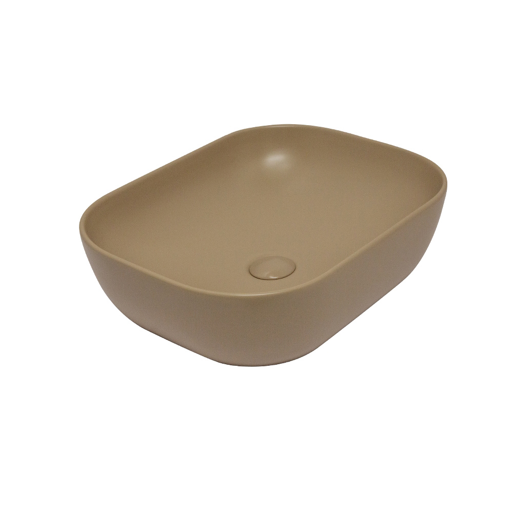 Раковина AVS Клара 51x40 бежевая матовая