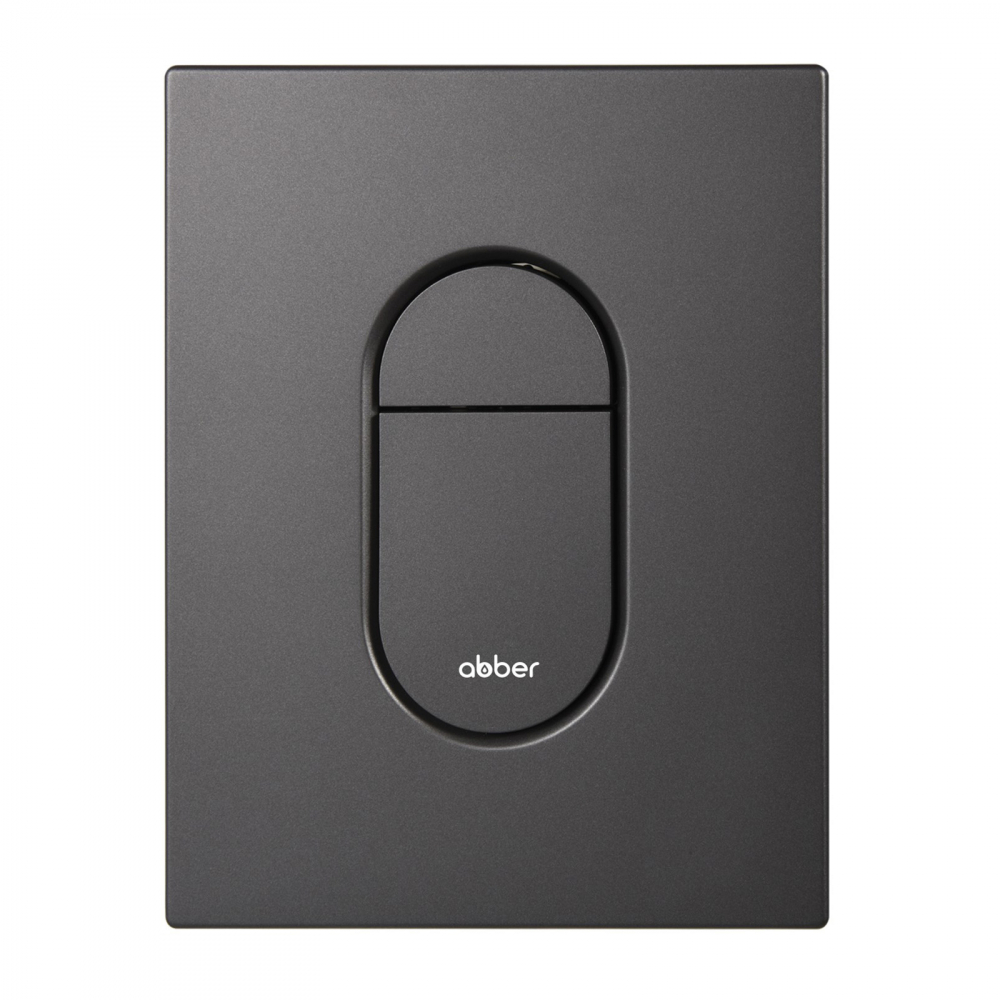 Кнопка смыва ABBER AC0124NG пневматическая, никель