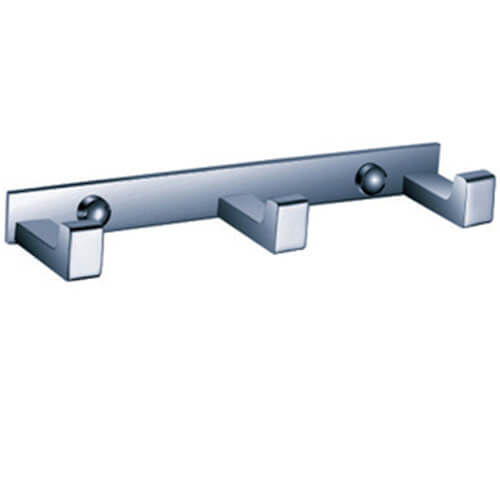 картинка Планка с тремя крючками AVS ROOK хром