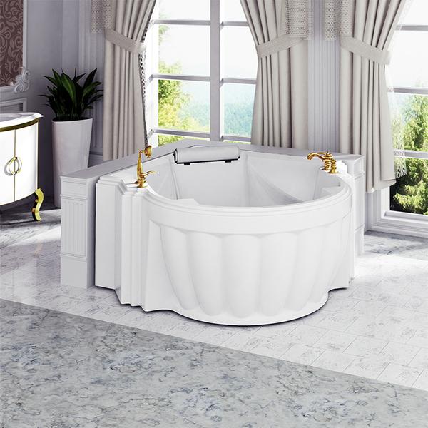 Фото Акриловая ванна FRA GRANDE Монте-Карло 149Х149 с панелями